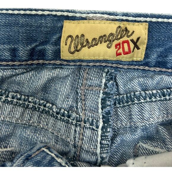 Wrangler 20X Slim Straight Jeans Men’s 34x32 RN130273 CA55394 Western Fit - Picture 2 of 7